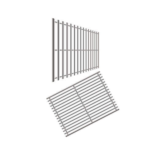 Rectangle stainless steel wire bbq grill cooking grate