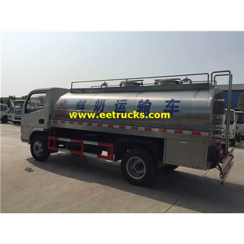 8000L Dongfeng Milk Transportation Trucks