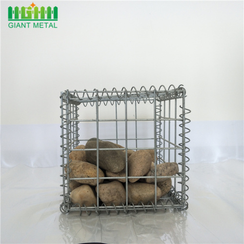 Boîte à gabions soudée gabion soudé revêtu de zinc-Al