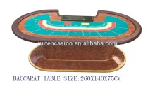 Deluxe Wood Mini Baccarat Table,baccarat table,game table,gambling table
