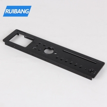 Electronic cnc machine aluminum face panel aluminium usb audio port front panel