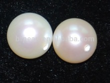 wholesale loose white freshwater round pearls AAA