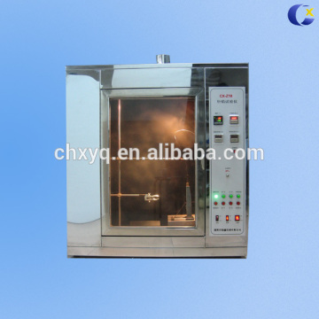 Iec60695 Flammibility Testing Chamber Needle Flame Tester