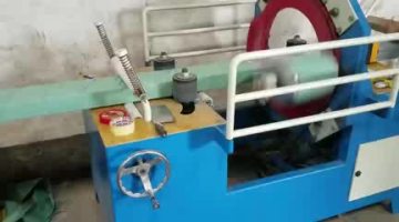 Profile small orbital stretch wrapping machine