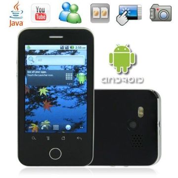 Google Android 2.1 Os Pda Quad Band Android Phone With 3.3 Inch Lcd Touchscreen [a3000]