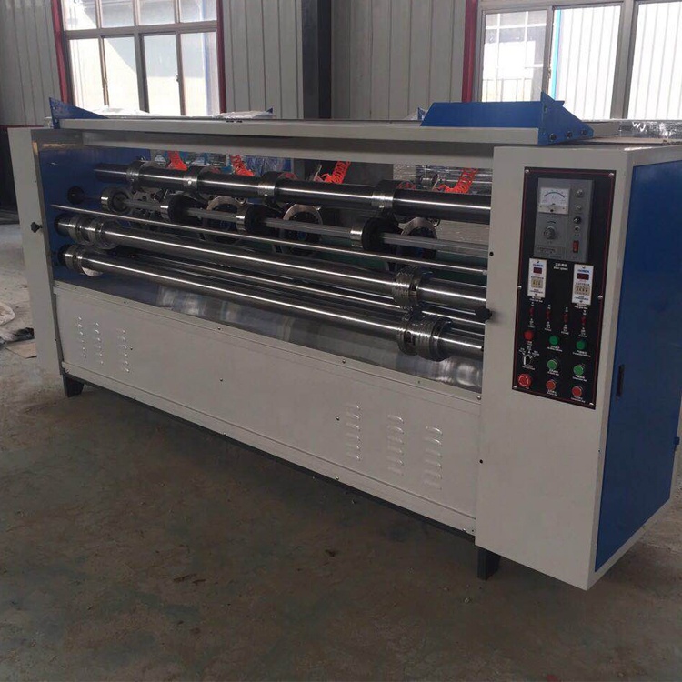 manual feeder thin blade slitter scorer machine5