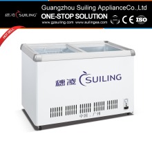 508L sliding glass door ice cream freezer With Two cabinet WT4-508II