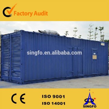 High Efficiency Electric Movable Containerized Diesel Generator