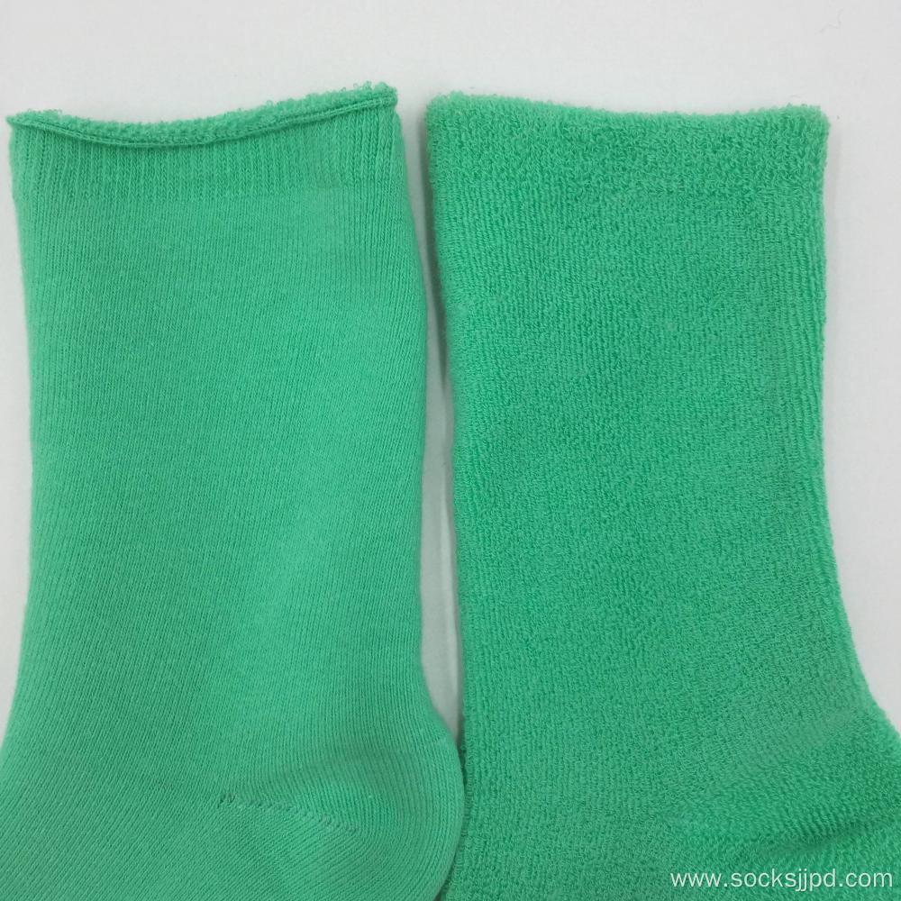 Popular women looped cotton socks