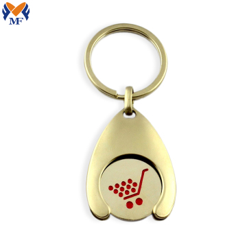 Metal Custom Shape Gold Enamel Bottle Opener