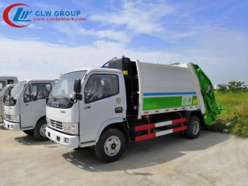 Brand new Dongfeng 115hp 6cbm Refuse Collection Truck