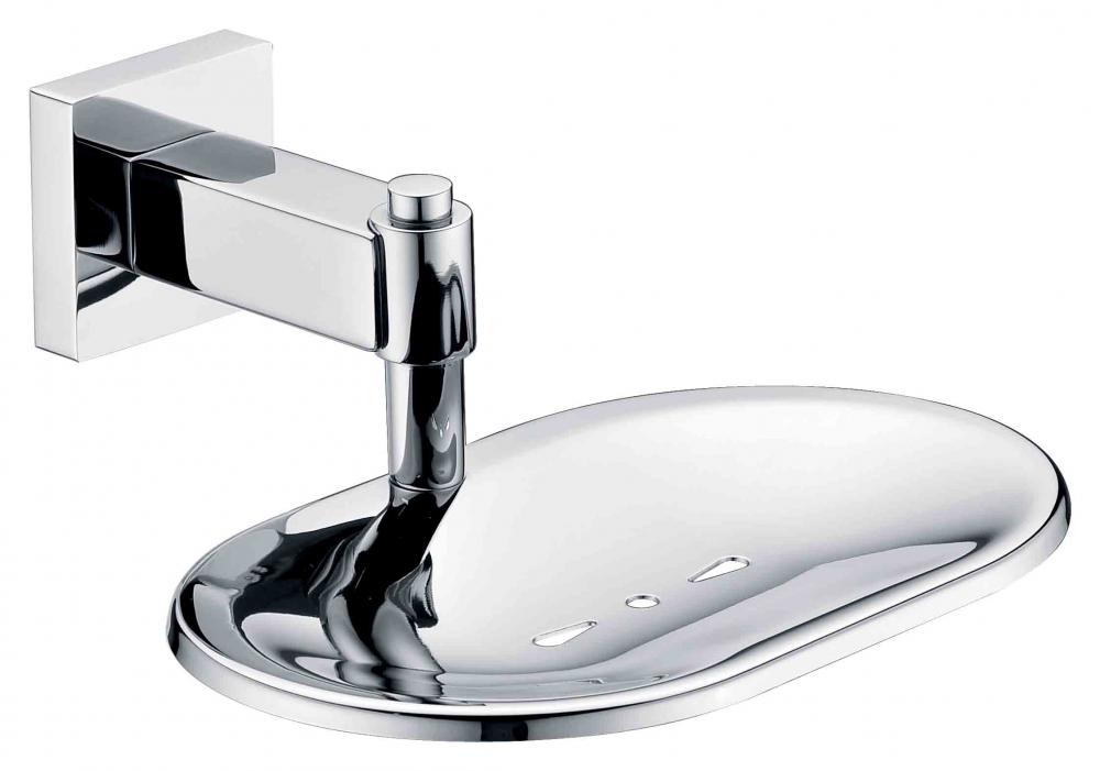 Scratch-resistant stainless steel soap dish