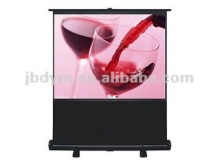 floor pull up projection screen