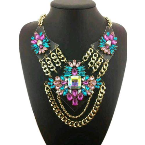 High Quality Top Fashion Crystal Multi Color New Arrival Jewelry Fashion (EN0575A)