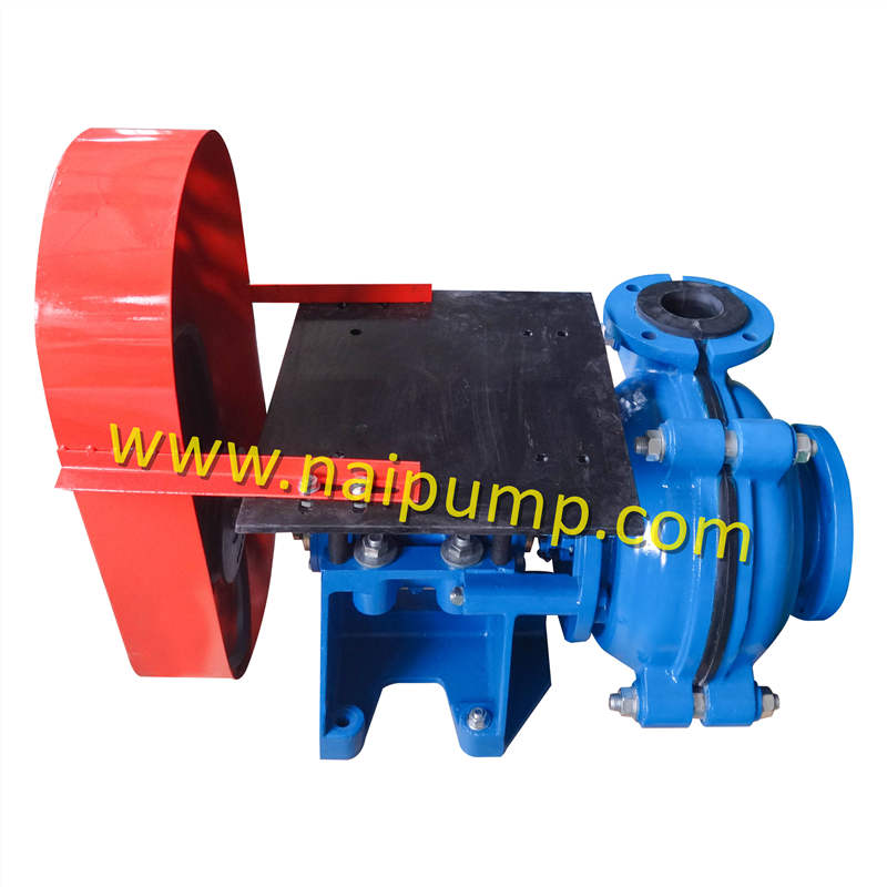 Acid slurry pump with impeller for gold mining