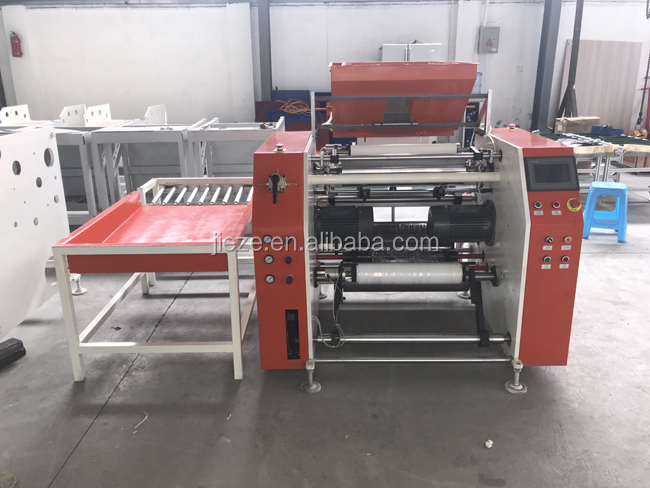 Pre Stretch Film Sliding And Rewinding Machine With 300% Ratio