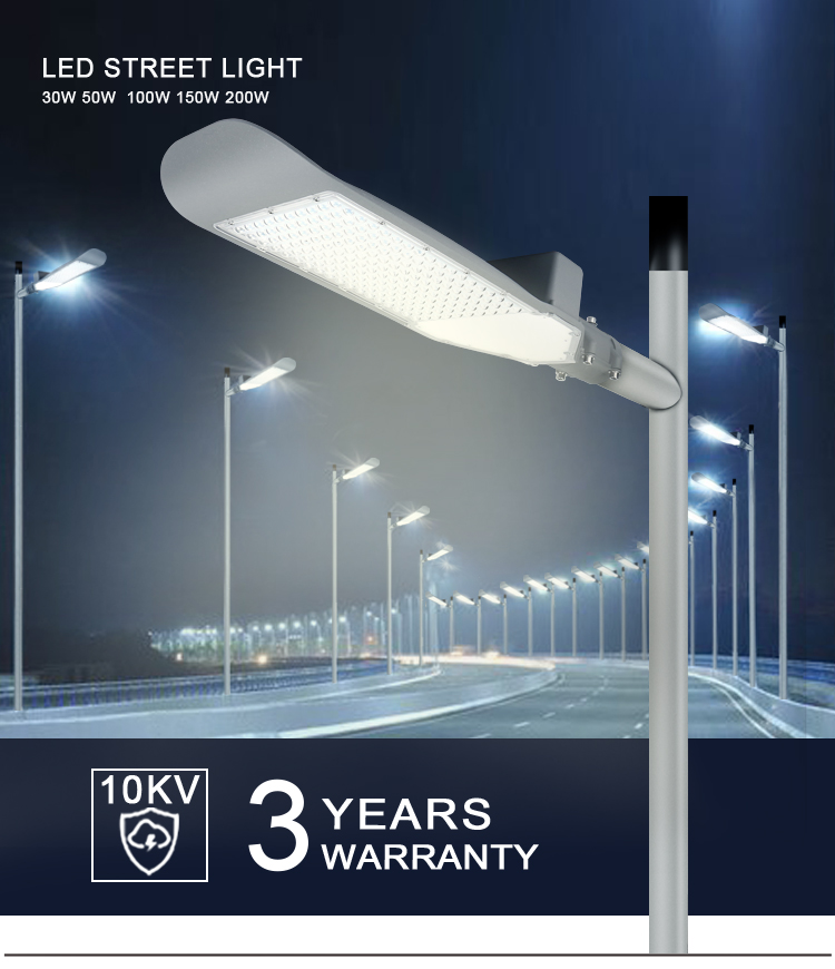 KCD china Manufacturer moderen energy saving oem 150w led street light poles for sale