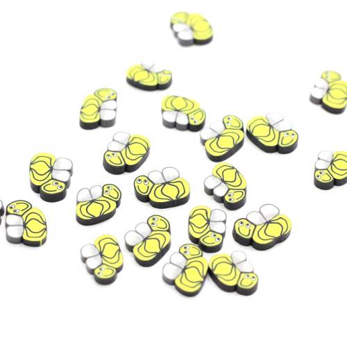 DIY Bee Slime Slices Zusatz Charms Fluffy Slime Supplies Polymer Klarer weicher Ton Streusel Spielzeug für Kinder Geschenk