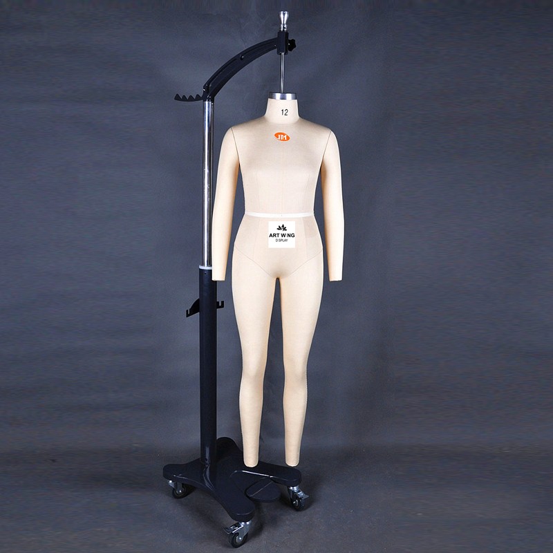 white custom tailoring women fitting dummy curvy female mannequin