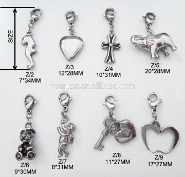 Wholesale Stainless Steel nfl Charms