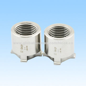 Gauge cap, made of SST, passivation, opaque all dimensions are after coating, with RoHS markNew