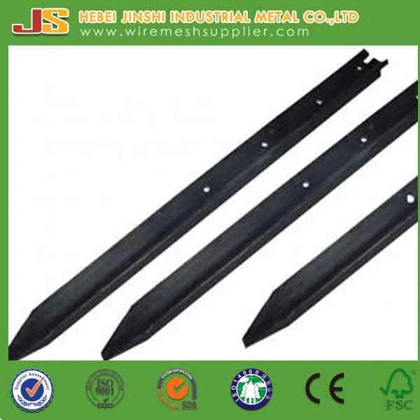 Australia Market Black Bitumen Painted Star Picket