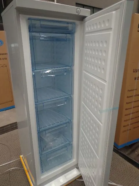 Upright Freezer Vertical Deep Freezer 10 Drawers Ice Cream Freezer