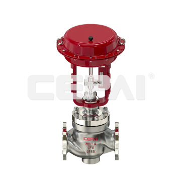 Light Weight Pneumatic Single Seat Control Valve