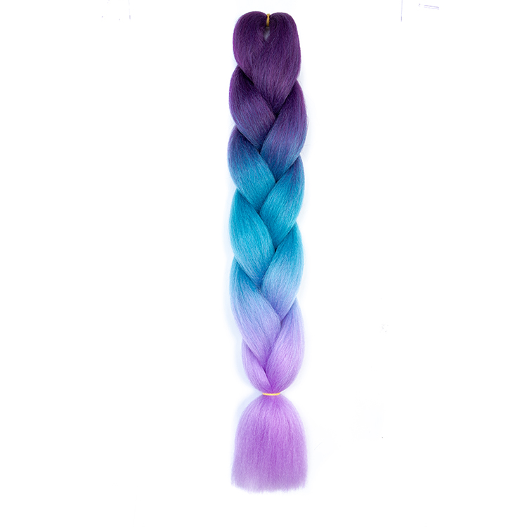 24 Inch Ultra Jumbo Hair Braid ombre synthetic twisted pre stretched 48 inch ultra braid braiding hair