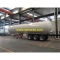 56CBM LPG Utoaji wa Trailer Trailer Tankers