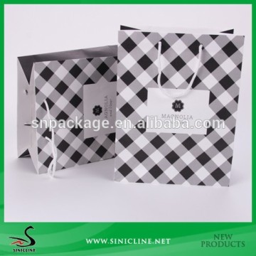 Sinicline Various Size Elegant Paper Bag with cotton handles