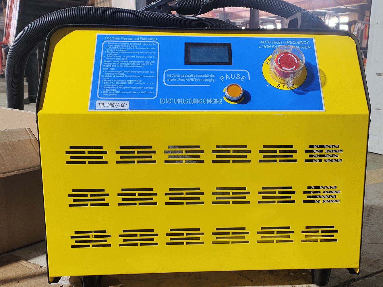 80v 100a Forklift Battery Charger For Efficient Battery Maintenance ...