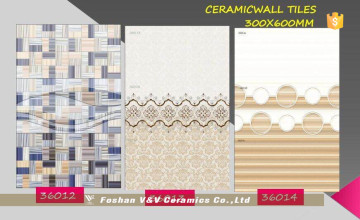 Unique Style 300x600mm Decorative Ceramic Tile Wall Tile
