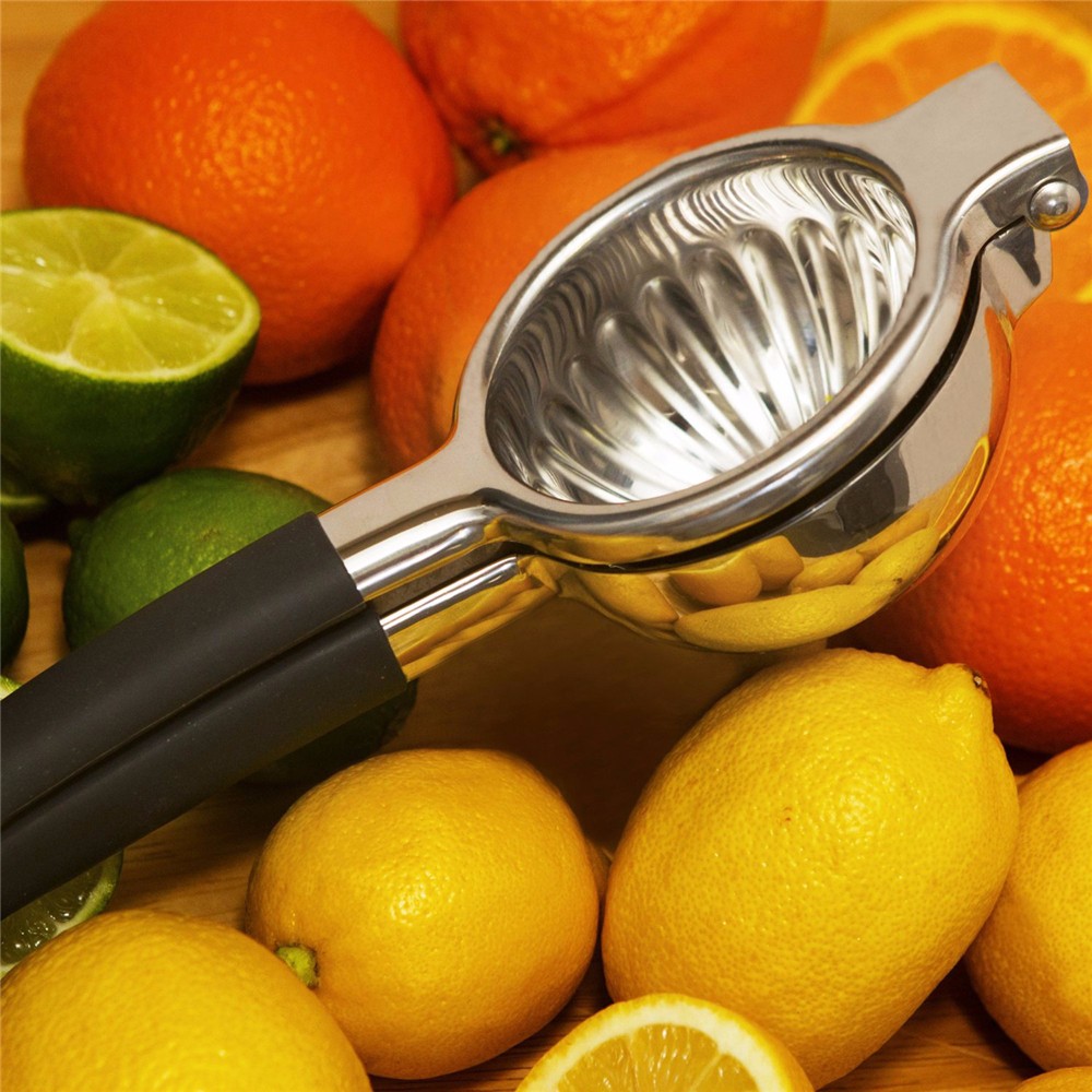 kitchen tools manual citrus juice squeezer stainless steel lemon squeezer