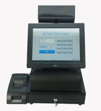 Android pos touch screen moniter with software cash register