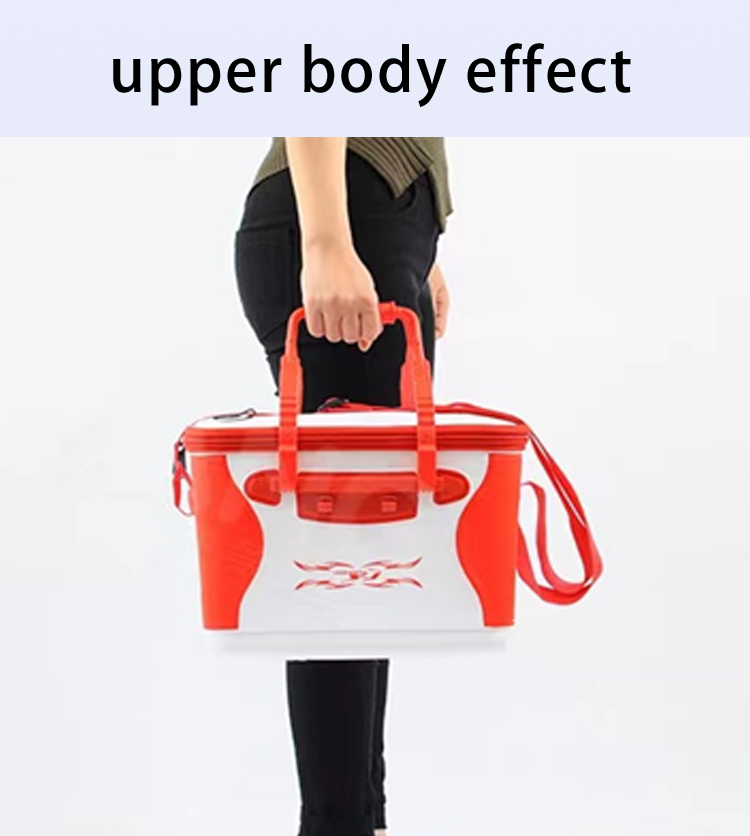 EVA fishing gear portable foldable fish bucket carp large multifunction fishing tackle boxes minnow fish live bait container