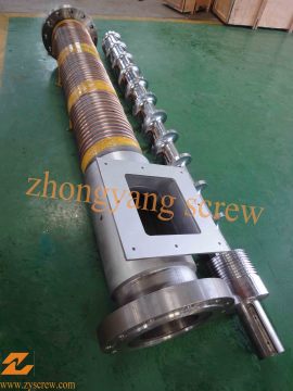 200mm Single Screw and Barrel with Copper Tube