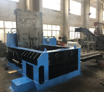 Metal Cuttings Scrap Steel Aluminum Profile Baler Press