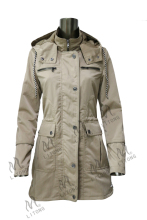Long Europe Style Autumn Wind coat Suits For Ladies