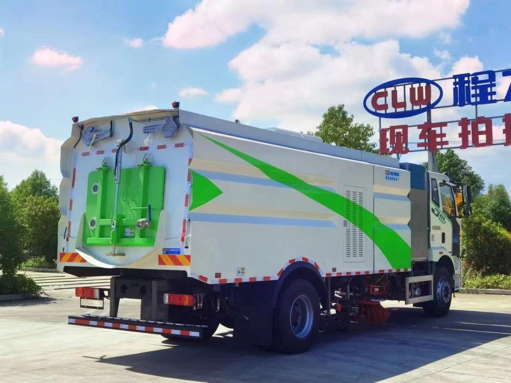 Pure Electric Cleaning Truck 6 Jpg