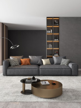 Luxury Cozy Puffy Corner Sofa Sets