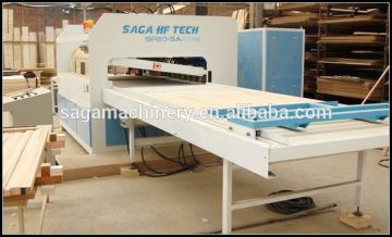 Radio frequency edge gluing machine from SAGA