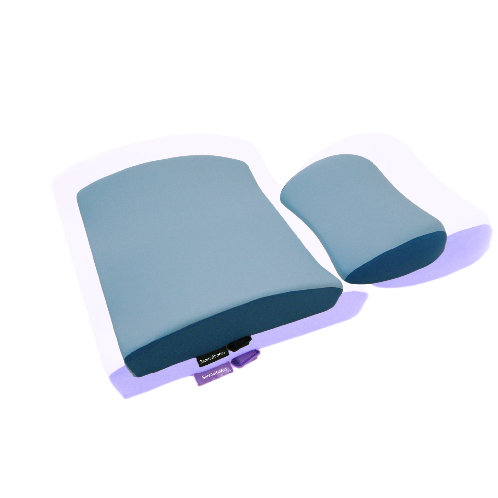 Cuscino lombare grande + cuscino per testa curva Large Lumbar Pillow + Curved Head Pillow