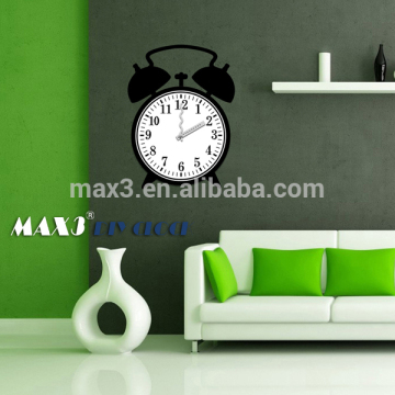 Newest Max3 Wall Sticker Clock Fancy Decorative Wall Clock For Home