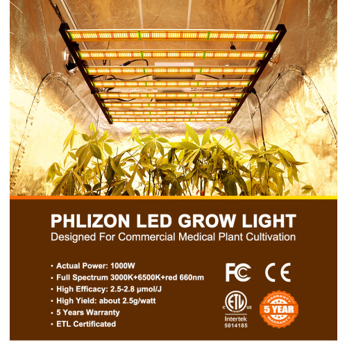 LED Top Lighting 1000W Grow Lamp