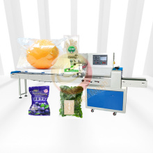 Pillow Flow Bar Vegetable Leaf Grape Cracker Roll Wrapping Mini Machine for Horizontal Bag Packaging