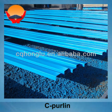 China Honglu steel building material C-section purline