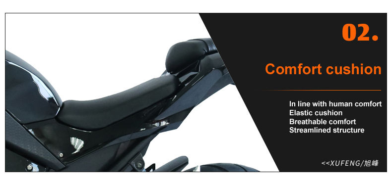 comfortable driving electric motorcycle