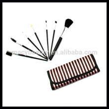 7pcs cheap personalized makeup brushes with case
