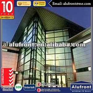 GUANGZHOU ALUFRONT ALUMINIUM CURTAIN WALL/FACADE WITH ENGINEERING